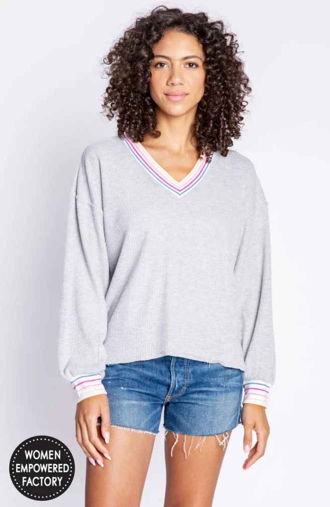 P.J. SALVAGE CUTE BUTTON LONG SLEEVE TOP NEW ARRIVALS 5 P.J. SALVAGE CUTE BUTTON LONG SLEEVE TOP NEW ARRIVALS