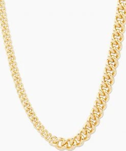 GORJANA LOU LINK ASYMETRICAL NECKLACE NEW ARRIVALS