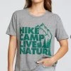 CHASER HIKE NATURE CREW NECK TEE