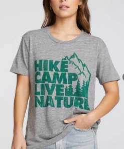 CHASER HIKE NATURE CREW NECK TEE