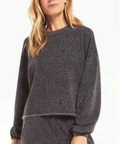 NEW ARRIVALS Z SUPPLY CRUISE STARDUST SWEATSHIRT