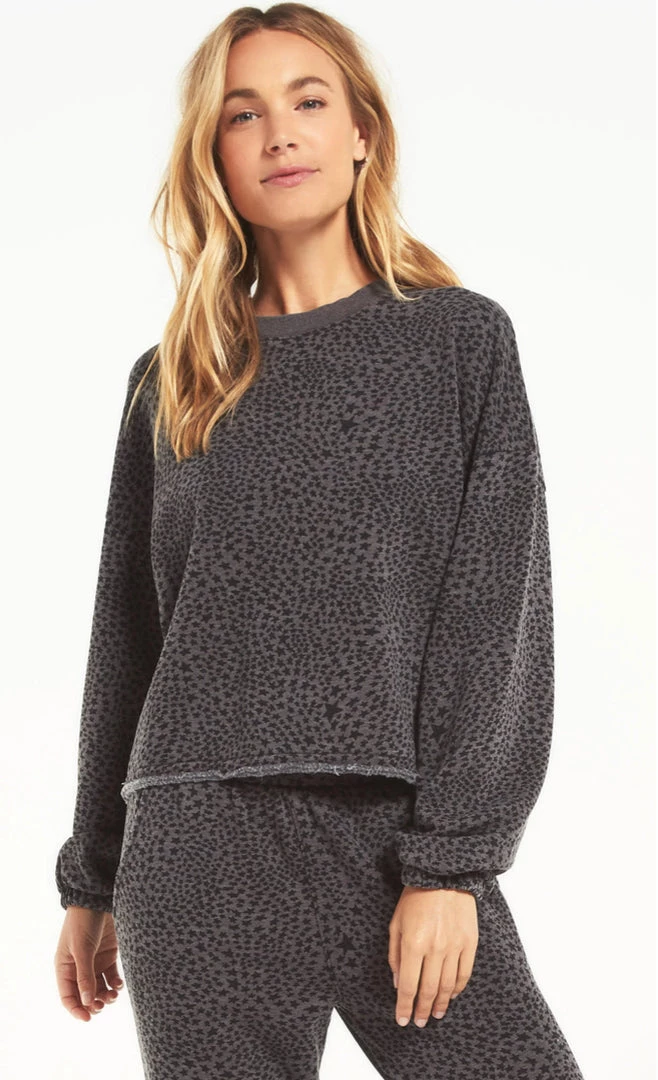 NEW ARRIVALS Z SUPPLY CRUISE STARDUST SWEATSHIRT 3 NEW ARRIVALS Z SUPPLY CRUISE STARDUST SWEATSHIRT