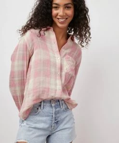 RAILS ELLIS ROSE SAND IVORY