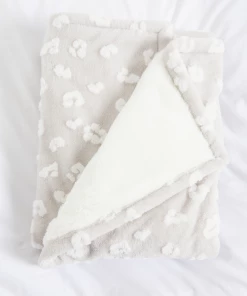 Z SUPPLY SUNDAY PLUSH LEOPARD BLANKET