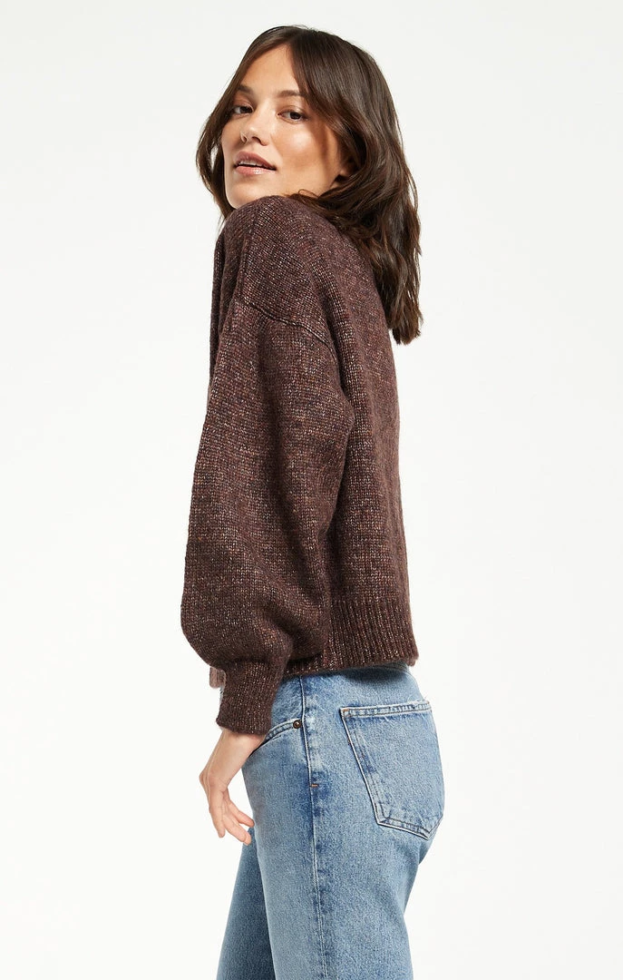 Z SUPPLY KERSA MELANGE SWEATER SWEATERS & KNITS 6 Z SUPPLY KERSA MELANGE SWEATER SWEATERS & KNITS