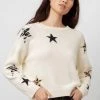 RAILS PERCI NEUTRAL ANIMAL STAR SWEATER