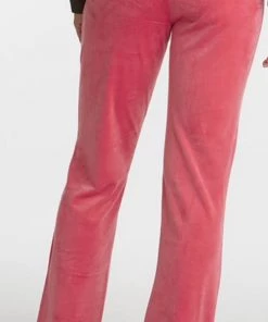 JUICY COUTURE VELOUR PANT BOMBSHELL PINK