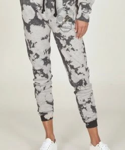 VINTAGE HAVANA RHINESTONE SKULL JOGGER PANTS