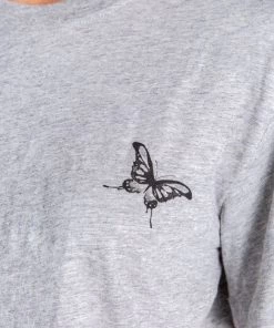 TOPS P.J. SALVAGE BUTTERFLY PLAYFUL PRINTS TEE