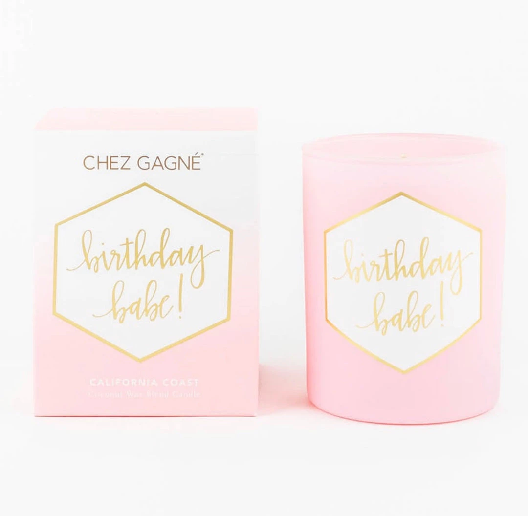 CHEZ GAGNE BIRTHDAY BABE CANDLE 3 CHEZ GAGNE BIRTHDAY BABE CANDLE