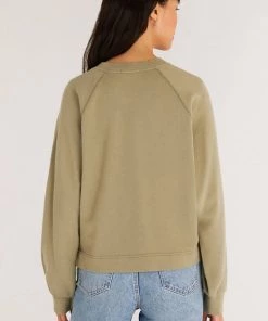 Z SUPPLY CAYDEN RAGLAN SWEATSHIRT