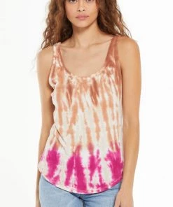 Z SUPPLY EASY SORBET SKIES TIE DYE TANK
