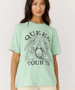 DAYDREAMER QUEEN 1975 WEEKEND TEE MINT NEW ARRIVALS