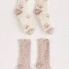 Z SUPPLY GIFTS Z SUPPY 2-PACK PAW PLUSH SOCKS