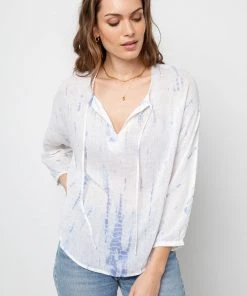 RAILS FINN CLOUD TIE DYE TOP TOPS
