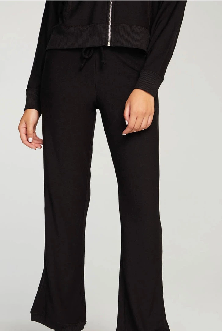 CHASER COZY KNIT RIB PANELED LOUNGE PANT 3 CHASER COZY KNIT RIB PANELED LOUNGE PANT