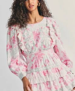 NEW ARRIVALS LOVESHACKFANCY SANTORINI DRESS