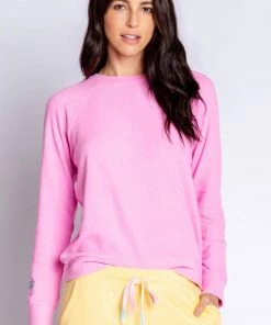 P.J. SALVAGE LOVE MAKES THE WORLD GO ROUND L/S TOP