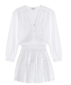 NEW ARRIVALS RAILS JASMINE DRESS WHITE LACE