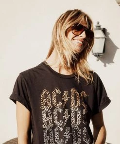 TOPS CHASER AC/DC ROLLED SHORT SLEEVE TEE