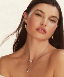 ELIZABETH STONE ASTRA DECO LOCKET