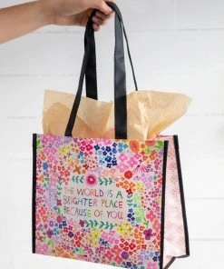 GIFTS NATURAL LIFE WORLD BRIGHTER LARGE BAG
