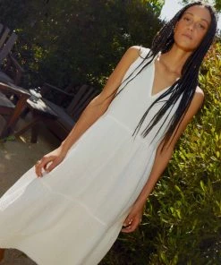 NATION NADIE TIERED DRESS