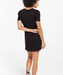 NEW ARRIVALS Z SUPPLY KAMRYN PUFF SLEEVE RIB DRESS 9 NEW ARRIVALS Z SUPPLY KAMRYN PUFF SLEEVE RIB DRESS