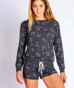 P.J. SALVAGE WHATS YOUR SIGN SHORT NEW ARRIVALS