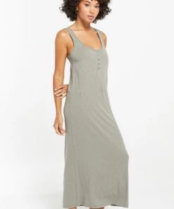 Z SUPPLY MILEY SLUB MIDI DRESS NEW ARRIVALS