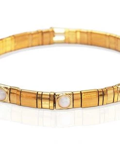 TAI JEWELRY TAI HANDMADE GOLD TILA BEAD BRACELET NEW ARRIVALS