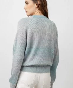 NEW ARRIVALS RAILS VENUS BLUE RAINBOW SWEATER