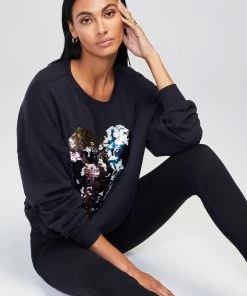 SWEATERS & KNITS WILDFOX HARLEQUIN HEART FIFI SWEATSHIRT