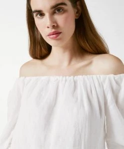 FRAME OFF THE SHOULDER BILLOW TOP