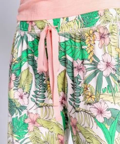 NEW ARRIVALS P.J. SALVAGE CORAL PLAYFUL PRINTS PANT