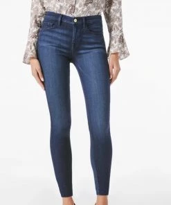 FRAME LE SKINNY DE JEANNE CROP VERONA