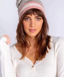 P.J. SALVAGE COZY CAMO BEANIE