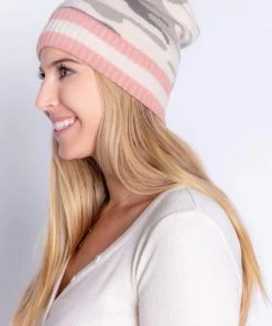P.J. SALVAGE COZY CAMO BEANIE