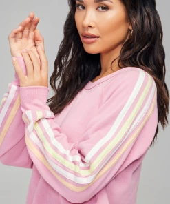 WILDFOX HOMESTEAD STRIPES WORLD TOUR CROP