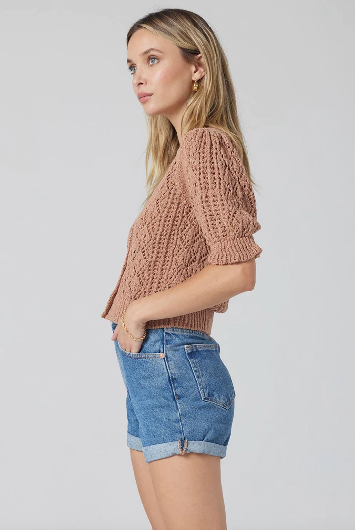 SALTWATER LUXE SHORT SLEEVE SWEATER 5 SALTWATER LUXE SHORT SLEEVE SWEATER