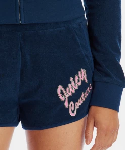NEW ARRIVALS JUICY COUTURE TOWEL TERRY SHORTS