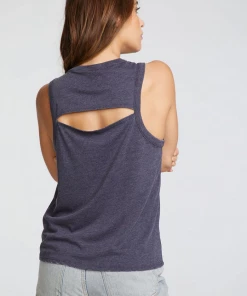 NEW ARRIVALS CHASER LAZY LAKE DAY MUSCLE TANK
