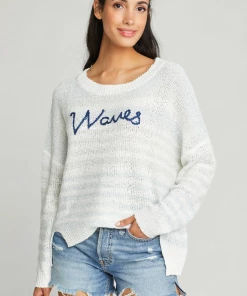 VINTAGE HAVANA STRIPE WAVES SWEATER