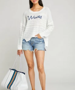 VINTAGE HAVANA STRIPE WAVES SWEATER