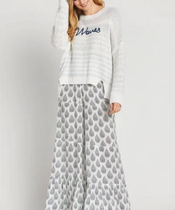 VINTAGE HAVANA STRIPE WAVES SWEATER