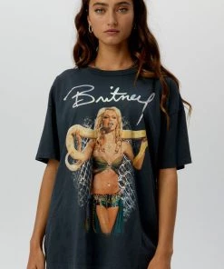 NEW ARRIVALS DAYDREAMER LA BRITNEY SPEARS SLAVE 4 U MERCH TEE