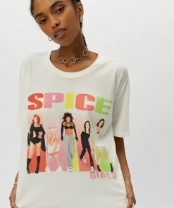 NEW ARRIVALS DAYDREAMER LA SPICE GIRLS SPICE UP YOUR LIFE MERCH TEE