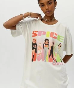 NEW ARRIVALS DAYDREAMER LA SPICE GIRLS SPICE UP YOUR LIFE MERCH TEE